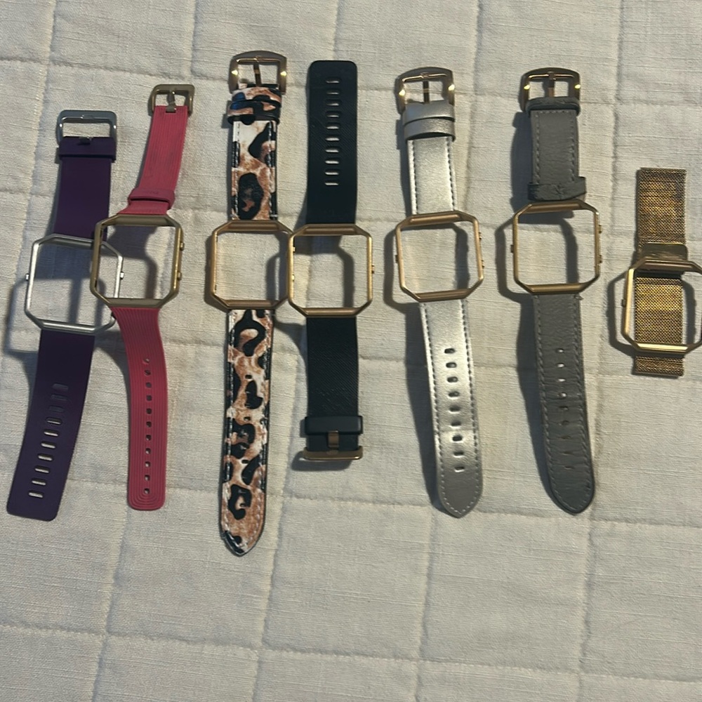 Fitbit watch bands all for $8.00